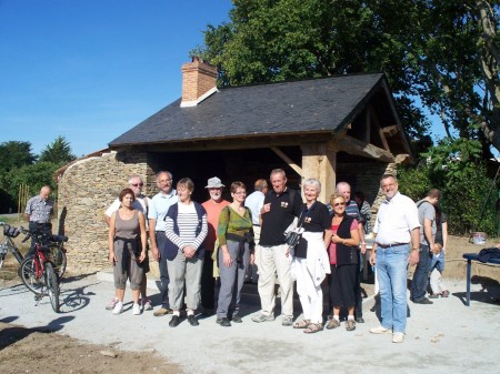 Un four à vocation internationale ? Rencontre avec une délégation allemande en visite à La Chapelle sur Erdre.